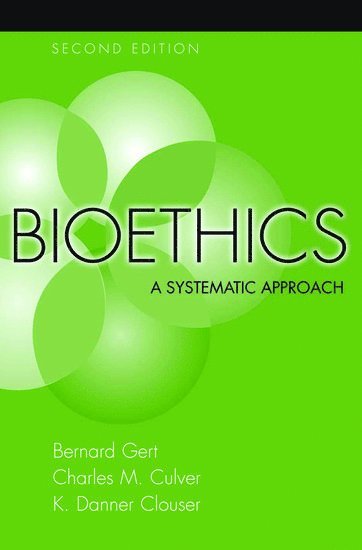 bokomslag Bioethics