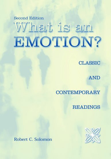 What is an Emotion? 1