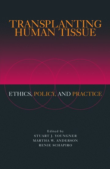 M. Rafique Afzal, Martha W. Anderson, Stuart J. Youngner, Martha W. Anderson, Renie Schapiro, USA) Youngner, Stuart J. (Susan E. Watson Professor and Chair of the Department of Bioethics, Susan E. Watson Professor and Chair of the Department of Bioethics, Case Western Reserve University School of Medicine, USA) Anderson, Martha W. (Vice President for Donor Services, Vice President for Donor Services, Musculoskeletal Transplant Foundation, Edison, New Jersey, USA) Schapiro, Renie (Lecturer in Bioethics, Lecturer in Bioethics, University of Wisconsin Medical School, Stuart J Youngner, Martha W Anderson - Transplanting Human Tissue, Inbunden