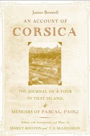 bokomslag An Account of Corsica, the Journal of a Tour to That Island, and Memoirs of Pascal Paoli