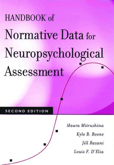 Maura N. Mitrushina, Kyle B. Boone, L. Jill Razani, Louis F. D'Elia - Handbook of Normative Data for Neuropsychological Assessment, Inbunden