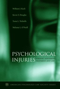 bokomslag Psychological Injuries