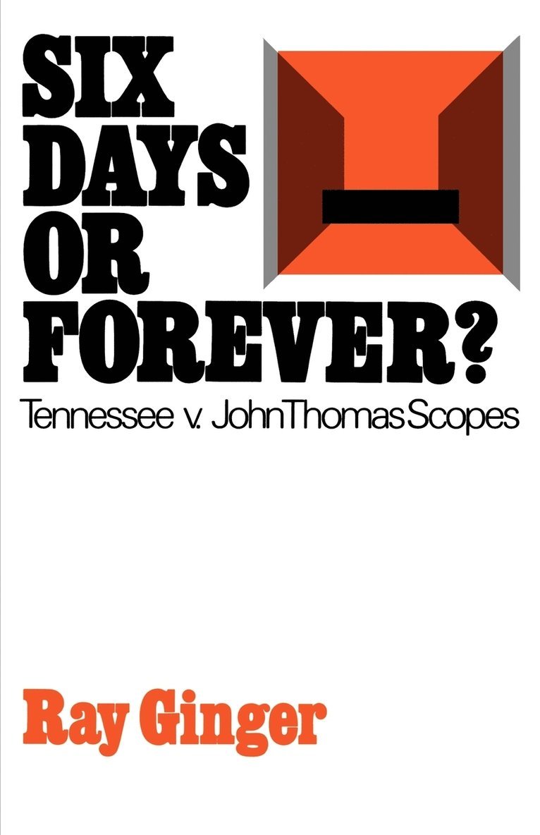 Ray Ginger - Six Days or Forever?, Häftad