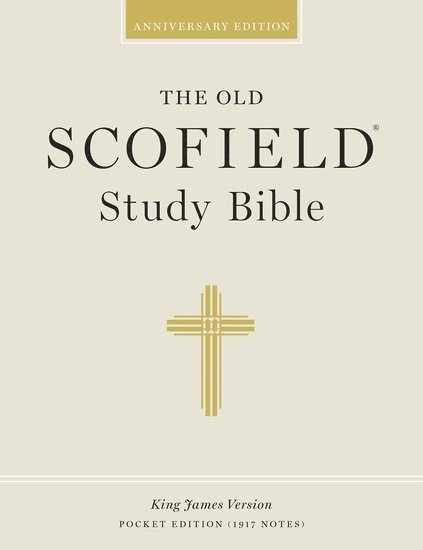 The Old Scofield Study Bible, KJV, Pocket Edition, Zipper Duradera Black 1