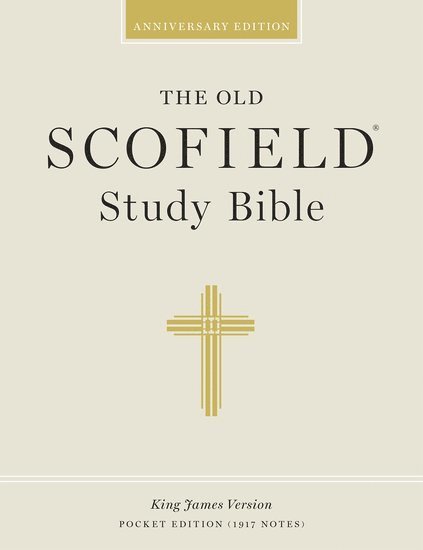 The Old Scofield® Study Bible, KJV, Pocket Edition, Zipper Duradera Black