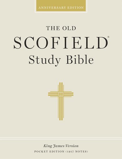 The Old Scofield Study Bible, KJV, Pocket Edition, Basketweave Black/Burgundy 1