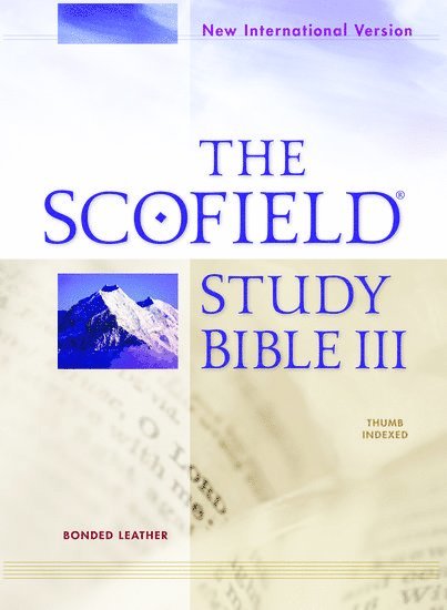 The Scofield® Study Bible III, NIV