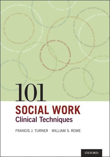 101 Social Work Clinical Techniques 1
