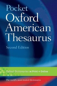 bokomslag Pocket Oxford American Thesaurus