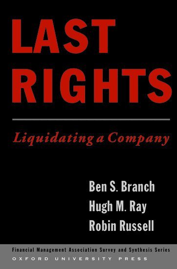 Ben S. Branch, Hugh M. Ray, Robin Russell - Last Rights, Inbunden