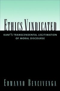 bokomslag Ethics Vindicated