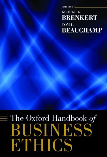 BRENKERT, Brenkert, George G. Brenkert, Tom L. Beauchamp - The Oxford Handbook of Business Ethics, Inbunden