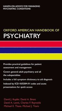 bokomslag Oxford American Handbook of Psychiatry