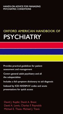 bokomslag Oxford American Handbook of Psychiatry
