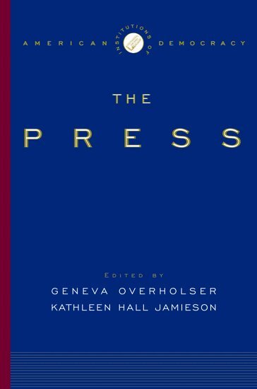 Geneva Overholser, Kathleen Hall Jamieson - The Press, Häftad