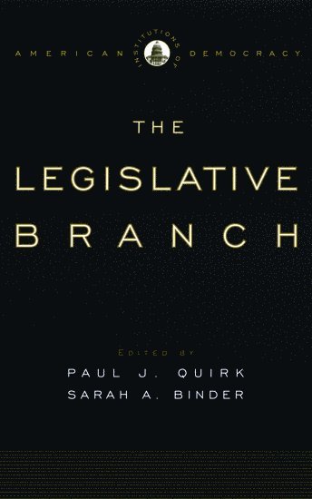 bokomslag The Legislative Branch