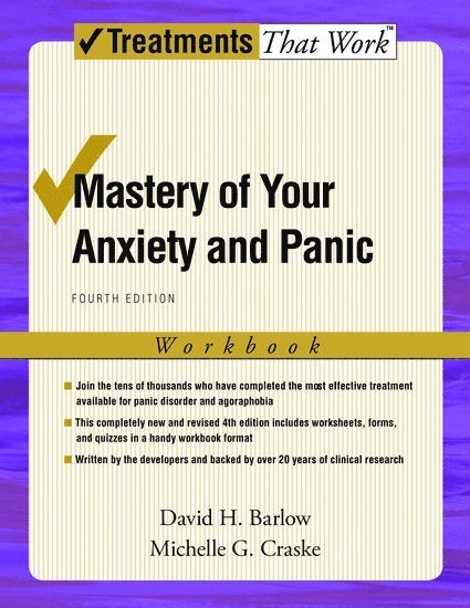 Mastery of Your Anxiety and Panic 1