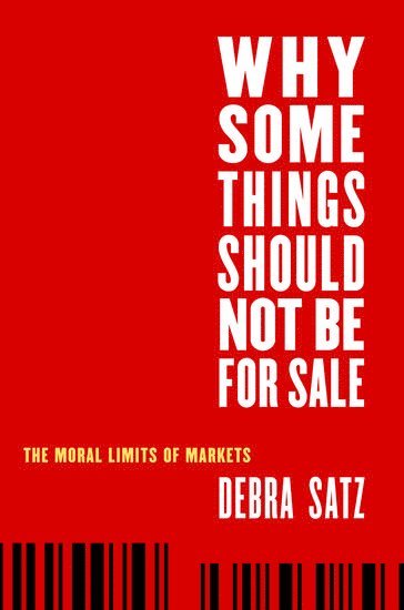 Why Some Things Should Not Be for Sale