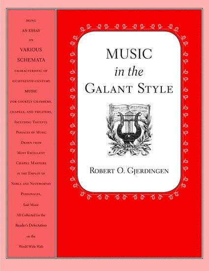 Music in the Galant Style 1