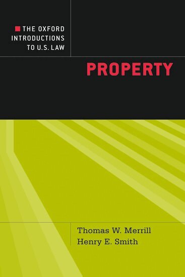 Thomas W. Merrill, Henry E. Smith - The Oxford Introductions to U.S. Law, Häftad