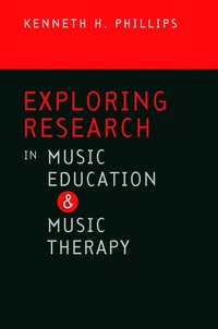 bokomslag Exploring Research in Music Education and Music Therapy