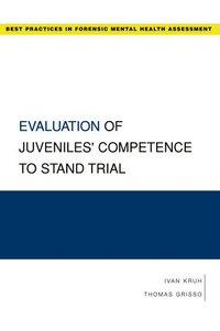 bokomslag Evaluation of Juveniles' Competence to Stand Trial