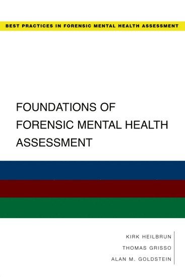 bokomslag Foundations of Forensic Mental Health Assessment