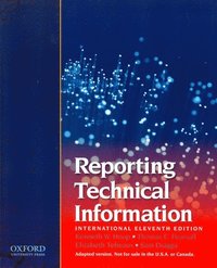 bokomslag Reporting Technical Information