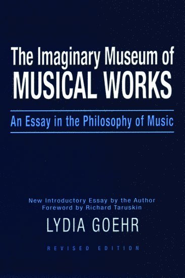 The Imaginary Museum of Musical Works 1