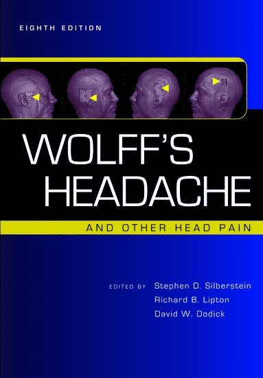 Stephen D. Silberstein, Richard B. Lipton, David W. Dodick, USA) Silberstein, Stephen D. (Director, Jefferson Headache Center, Thomas Jefferson University Hospital and Professor of Neurology, Director, Jefferson Headache Center, Thomas Jefferson University Hospital and Professor of Neurology, Thomas Jefferson University, USA) Lipton, Richard B. (Director, Headache Unit, Montefiore Medical Center and Professor and Vice-Chairman, Department of Neurology, Director, Headache Unit, Montefiore Medical Center and Professor and Vice-Chairman, Department of Neurology, Albert Einstein College of Medicine, USA) Dodick, David W. (Director of the Headache Program and Professor of Neurology, Director of the Headache Program and Professor of Neurology, Mayo Clinic, Scottsdale, Arizona - Wolff's Headache and Other Head Pain, Inbunden
