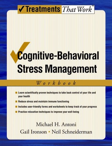 Michael H. Antoni, Gail Ironson, Neil Schneiderman - Cognitive-Behavioral Stress Management, Häftad