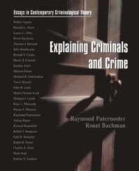 bokomslag Explaining Criminals and Crime