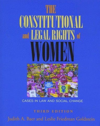 bokomslag The Constitutional and Legal Rights of Women