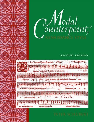 Peter Schubert - Modal Counterpoint, Häftad
