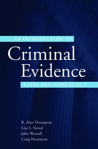 bokomslag An Introduction to Criminal Evidence