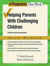 bokomslag Helping Parents with Challenging Children: Parent Workbook