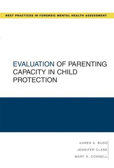 bokomslag Evaluation of Parenting Capacity in Child Protection