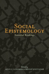 bokomslag Social Epistemology