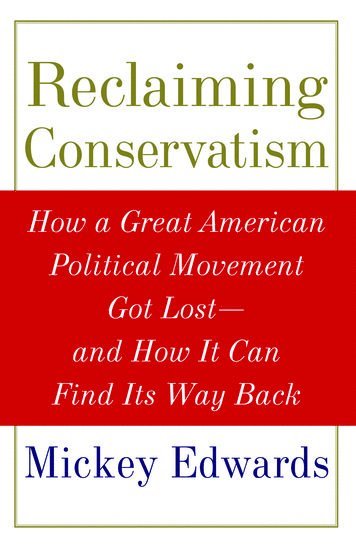 bokomslag Reclaiming Conservatism