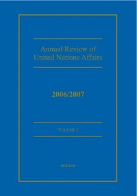 bokomslag Annual Review of United Nations Affairs