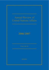 bokomslag Annual Review of United Nations Affairs