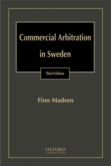 bokomslag Commercial Arbitration in Sweden