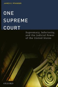 bokomslag One Supreme Court