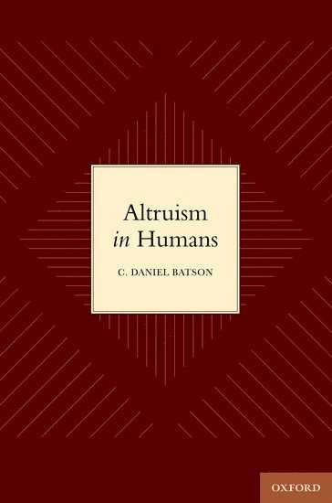 Altruism in Humans 1