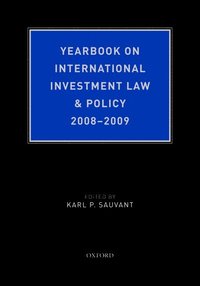 bokomslag Yearbook on International Investment Law & Policy 2008-2009
