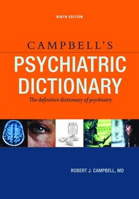 bokomslag Campbell's Psychiatric Dictionary
