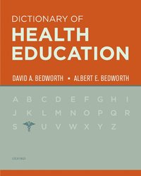 bokomslag Dictionary of Health Education
