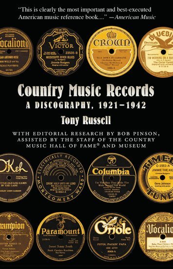 Tony Russell, Bob Pinson - Country Music Records, Häftad