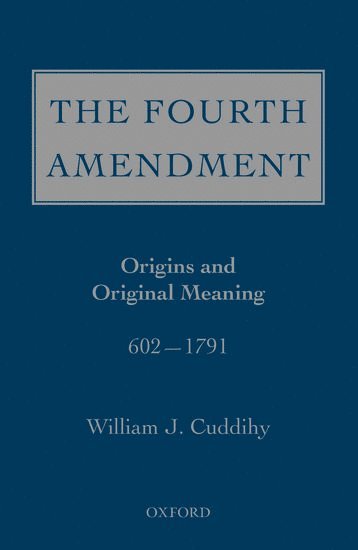bokomslag The Fourth Amendment