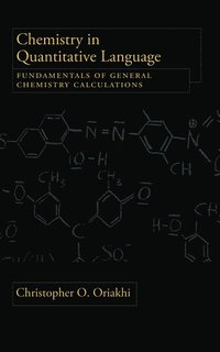 bokomslag Chemistry in Quantitative Language